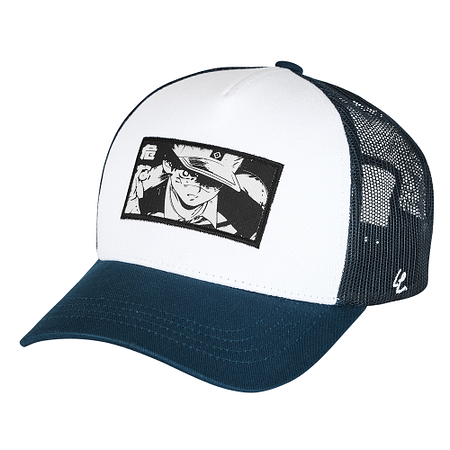 L&L HSV x Tsubasa Box Logo Bucket Hat - Blue